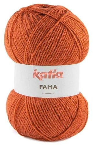 Katia FAMA de Lanas Ovillo de Color Ocre Cod.874
