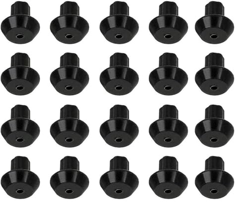 Kaaruisi 8/10/20 Pièces Pieds de Grille en Caoutchouc WB2K101 pour Brûleurs de Cuisinière à Gaz WB02T10461 AP2622260 PS241358 EAP241358 Amortisseurs Coussinets