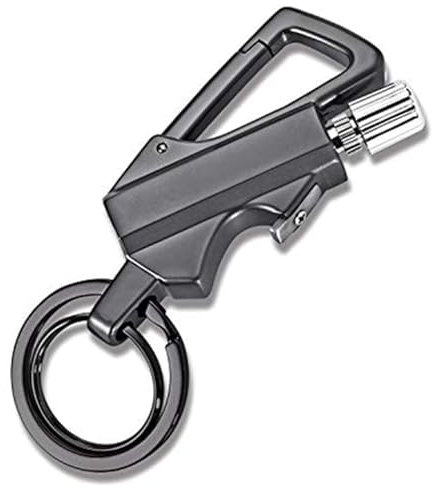 Accendino Ricaricabile Leggero E Impermeabile Al Cherosene, Adatto For Escursioni All'aperto, Campeggio, Accendini A Fiammifero, Confezione Da 2(Black)