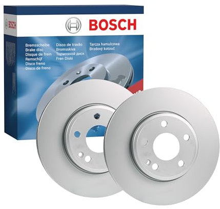 Bosch BD2129 Discos de freno, certificación ECE-R90, 1 juego de 2 discos