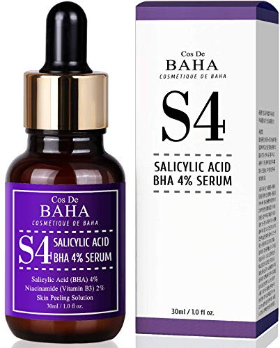 Cos De BAHA (S4) Salicylic Acid 4% Exfoliant Serum with Niacinamide (30ml)