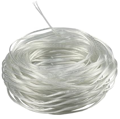 ZoZoMaiy Cable flexible transparente de PVC de 30 m, cable de alimentación de 2 núcleos, transparente, cable eléctrico, plano, diámetro exterior 1,6 x 3,2 mm, para electrodomésticos con bajo consumo