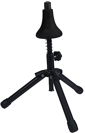 UPKOCH Soporte Plegable Adecuado para Base Trípode Trompeta de Hierro y Estructura Estable Diseño Portátil Uso en Interiores y Exteriores
