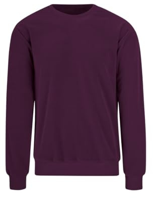 TRIGEMA Nicki-tröja, aubergine, XXL