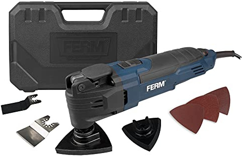 FERM Multifunktionswerkzeug 300 W - Oszillierend - 7 Zubehörteile