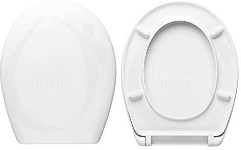 Hydro Home WC-Sitz kompatibel mit Omnia Classic Villeroy & Boch Duroplast weiß
