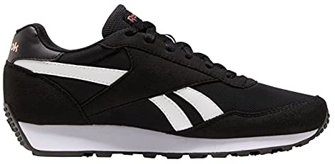 Reebok Damen Reebok Rewind Run Laufschuhe, Core Black White Blush Metal, 37.5 EU