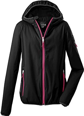 Killtec dam trin wmn softshell jckt Softshelljacka/övergångsjacka med huva, packbar