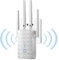GUHUASHI WLAN Repeater 1200Mbit/s, Dualband 5GHz & 2.4GHz WiFi Repeater mit WPS, 1200 Mbit/s, LAN/WAN Port, Einfache Einrichtung, Kompatibel mit allen WLAN Geräten