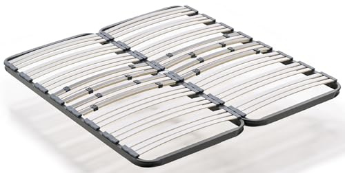 habithor - Somier Multiláminas con Reguladores de Firmeza y Estructura de Acero 40x30 mm | Medida: 180x190 cm | Fabricación Española
