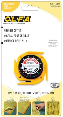 OLFA Chenille Cutter, Yellow (CHN1)