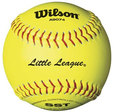 WILSON Little League Leather Polycore Softballs 1 Dozen