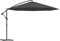 vidaXL Ampelschirm 350cm Anthrazit Sonnenschirm Gartenschirm Kurbelschirm