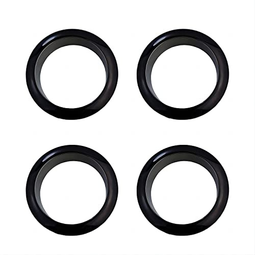 Qrity 4 st Kabelgenomföring Skrivbord, Diameter Hål 18 mm (0,7 tum) Kabelorganisatör för Skrivbord, ABS Kabelhålskydd