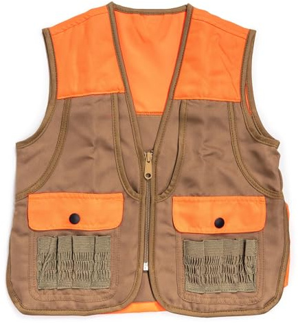 Quietwear Unisex Hunting Vest, Duck Brown, Medium