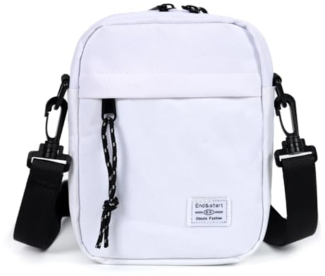TANTOMI Umhängetasche Herren Klein Schultertasche Herren Crossbody Bag Herren, Wasserdichte Herren Umhängetasche aus Polyester, Tasche Herren Geeignet für Outdoor-Sport und Wandern