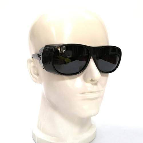 Gafas para soldar - Gafas para pulido eléctrico y polvo | Protección ocular profesional para trabajos de soldadura, esmerilado y soldadura | Gafas de seguridad antirrayas para un rendimiento resistent