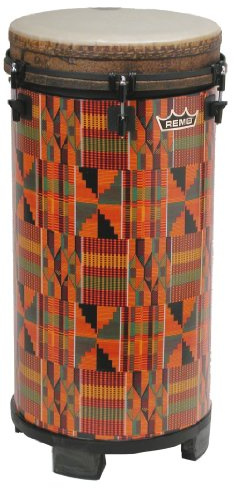 Remo TUBANO®, Drumkey Tuned, 12 Diameter, 27 Height, Fabric Kintekloth