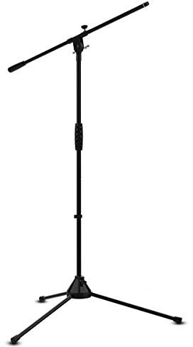 Audibax Ayra 10 Black Soporte Microfono Suelo Jirafa Ajustable