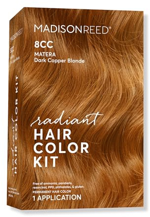Madison Reed - High Quality Permanent Dyeing: Radiant Hair Color Kit provides a beautiful, high quality colour for multitonal and natural looking results