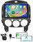 Hikity Android Autoradio mit Navi für Mazda 2 2007 2008 2009 2010 2011 2012 2013 2014, 2+32GB, 9 Zoll Autoradio Bluetooth mit Carplay Android Auto HiFi GPS BT RDS FM SWC Mic Rückfahrkamera