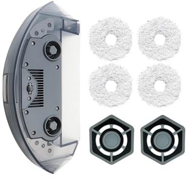 TELoni Staubsauger Original Ersatz for Den Wassertank-Reinigungstuchhalter, Kompatibel Mit Ecovacs Deebot N9+, Kompatibel Mit Yeedi Mop, Zubehör for Roboter-Staubsauger (Color : AS Show-C)
