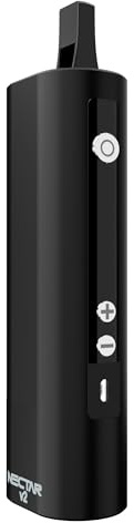 Nectar V2 Dry Herb Vaporizer by Amross + 24 Months Warranty | Dry Herbs - 2600mAh Battery, Isolated Airflow, OLED Display, 30s Heating Time, Max Temp 225°C