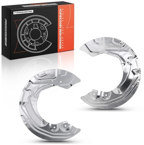 Frankberg 2x Placa de anclaje del disco de freno Delantero Izquierda Derecha Compatible con Serie 1 E81 E87 116-120 2.0L 1.6L-2.0L 2006-2012 Serie 3 E90 316-328 2.0L-2.5L 2004-2011 34106762852