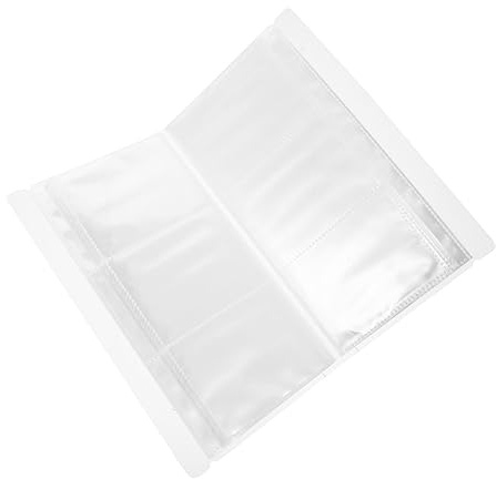 OSOLADY Colección De Tarjetas Álbum De Postales para Boletos De Avión y Entradas para Conciertos Vocales Álbum De Almacenamiento De Tarjetas para Coleccionables