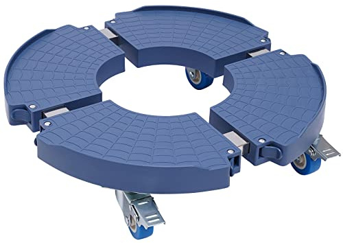 MIKIYUEER Carro para plantas de alta calidad – Rodillo redondo para flores (400 kg de capacidad de carga), mesa de flores móvil para balcón y jardín, se puede utilizar en el dormitorio, en el balcón