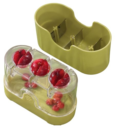 Snocciolatore manuale per ciliegie - Sgranocchiatore Manuale a Pressa per Olive | Denocciolatore Manuale per Ciliegie - per chef, ristoranti, pasticceria, preparazione pasti in famiglia e uso