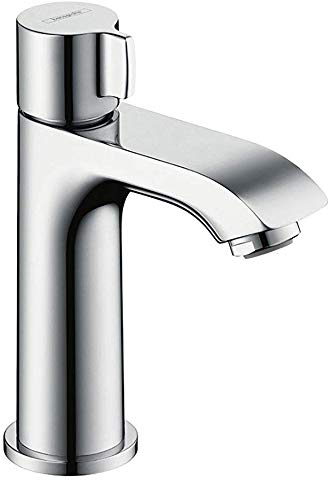 hansgrohe Metris Standventil, Auslauf Höhe 100mm, für Kaltwasser, ohne Ablaufgarnitur, Chrom