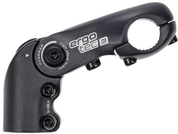 Lenker Vorbau Ahead Fahrrad HUMPERT Ergotec Kobra Vario Ahead 40 Verstellbar 1 1/8, 90 mm Schwarz