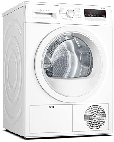 Bosch Serie | 4 WTR85V91ES - Secadora con bomba de calor, Capacidad de 8 kg, Color Blanco