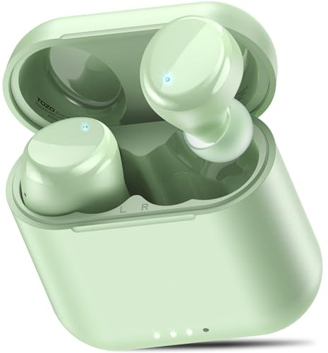 TOZO T6 Mini Wireless Bluetooth Headphones, Wireless Earbuds Erogonomic Design Sport 50H, IPX8 Wireless Bluetooth Headset EQ Personalized by App