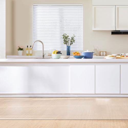 Dicke 1,5mm Bodenschutzmatte Transparent Bürostuhl 40x60cm 50x80cm 60x60cm 80x100cm 100x100cm 120x120cm PVC Bürostuhl Unterlage Rutschfest Kratzfeste Stuhlunterlage Für Flurtüren Wohnräume(30x60cm)