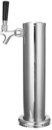 Colonne à BièRe Avec Robinet Accessoires de barre de colonne de tirage de robinet d'arrêt de robinet de bière d'acier inoxydable for le brassage à la maison Tour à BièRe Pour La Maison, Le Bar, Les Pi