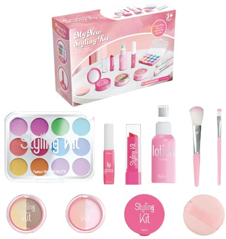 Trucco falso: 10 pezzi Fingend Cosmetic Set, Livenful Learning Fewend Makeup Exploration | I Bambini Fingend Giocare A Trucco Per Piccole Ragazze, Gioco Di Trucco Giocattolo Falso
