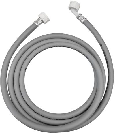 Linxor - Tuyau d'arrivée d'eau universel pour machine à laver, lave vaisselle - Gris - 3 m