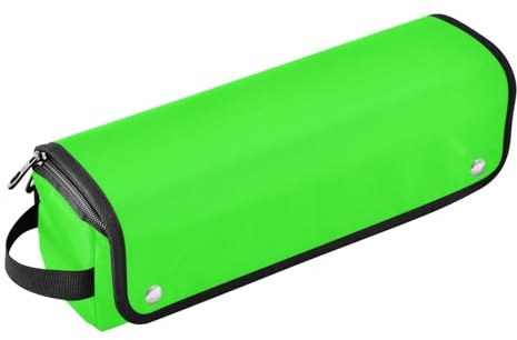 Sac de voyage pour outils capillaires pour femme avec tapis de fer à friser - Sac de rangement pour fer à friser - Pour fer à repasser plat, outils chauds et accessoires de soins capillaires - Vert