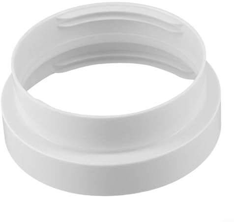Air Conditioner Exhaust Hose Connector, 130mm/150mm ABS Threaded Coupling hose coupler for Secure and Flexible Extension in Home Cooling Systems(130 to 150mm)