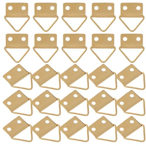 Crochets Muraux Triangulaires en Métal pour Cadre Photo 150pcs