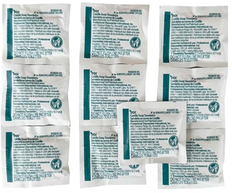 Castille SOAP TOWELETTES (10 Pack)