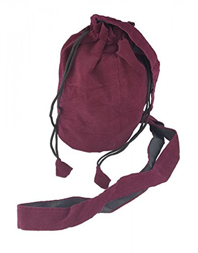 Dark Dreams Gothic Mittelalter Beutel Beutel Tasche Medium, Farbe:Bordeaux