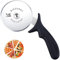 MSY BIGSUNNY Rotella Tagliapizza taglia pizza tagliapasta, Lama affilata in acciaio INOX 10cm