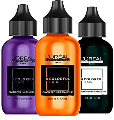 L'oreal Colorful hair Flash Golden Bubbles 60ml