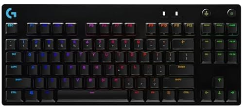Logitech G Pro X Mechanische Gaming-Tastatur, Linear Switch, QWERTZ-Layout