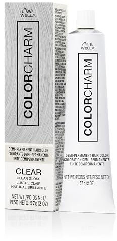 COLORCHARM Demi Permanent Hair Color | Clear Gloss for Shine Boost | Enhance, Refresh & Tone | 2 Fl Oz
