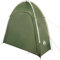 vidaXL Beistellzelt, Lagerzelt mit Stauraum, Umkleidezelt Wasserdicht Tragbar, Campingzelt Aufbewahrungszelt Zelt, Grün 185T Polyester