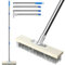 Ezkamfort Wire Broom, with 163cm Adjustable Handle,Rigid Steel Bristles Professional-Grade Outdoor Scrubber for Stubborn Moss, Algae & Debris on Patios, Decks & Gardens